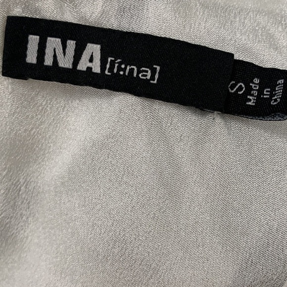 INA (í:ma) Tie-waist Jumpsuit Black and white sieze S - Picture 14 of 14